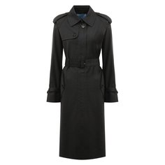 Шерстяной тренч Prada