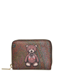 Кошелек из плотного жаккарда с принтом Etro