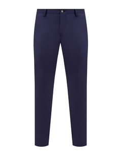 Брюки в стиле sprezzatura из гладкого хлопка Etro