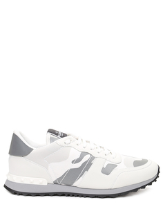 Кроссовки комбинированные Rockrunner Valentino Garavani