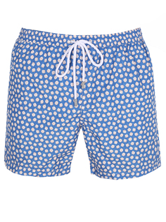 Шорты плавательные с принтом Barba