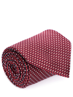 Галстук шелковый с принтом Ermenegildo Zegna