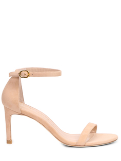 Босоножки замшевые Nunakedstraight Stuart Weitzman