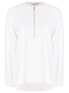 Блуза из вискозы на молнии Stella Mccartney