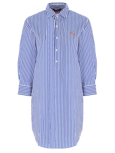 Рубашка хлопковая в полоску Ralph Lauren