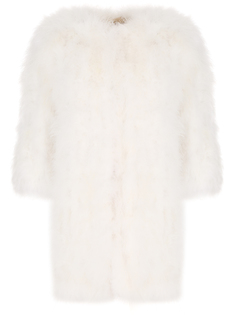 Полупальто из пера Yves Salomon