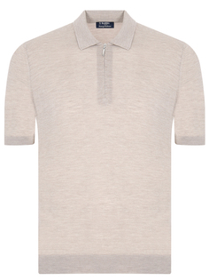 Поло из кашемира и шелка Barba