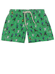 Шорты плавательные с принтом MC2 Saint Barth