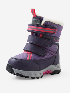 Ботинки утепленные для девочек Lassie Boulder, Фиолетовый, размер 32