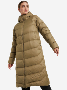 Пальто пуховое женское Northland, Коричневый, размер 54-56