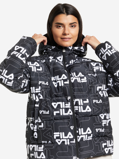 Куртка утепленная женская FILA, Черный, размер 54-56