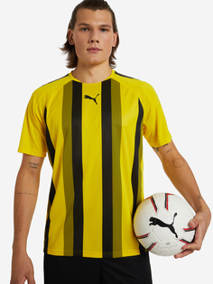 Футболка мужская PUMA teamLIGA Striped Jersey, Желтый, размер 44-46