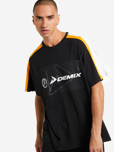 Футболка мужская Demix, Черный, размер 44-46