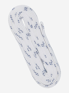 Шнурки для коньков с пропиткой Nordway Wax, Белый, размер 120