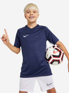 Футболка для мальчиков Nike Tiempo Premier, Синий, размер 128-137