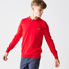 Мужской свитер Lacoste Crew Neck из органического хлопка