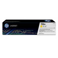 Картридж для лазерного принтера HP 126A CE312A желтый, оригинал