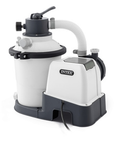 Песочный фильтр-насос SX925, 3.5/2.0м3/ч, резервуар для песка 8.2кг, фракция 0.45-0.85мм Intex