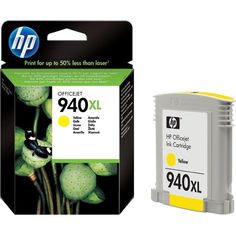 Картридж для струйного принтера HP 940XL (C4909AE) желтый, оригинал