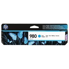 Картридж для струйного принтера HP 980 (D8J07A) голубой, оригинал