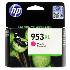 Картридж для струйного принтера HP 953XL (F6U17AE) пурпурный, оригинал