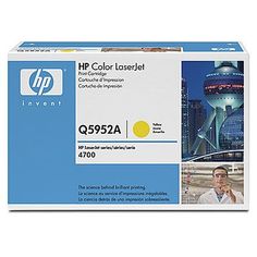 Картридж для лазерного принтера HP 643A (Q5952A) желтый, оригинал