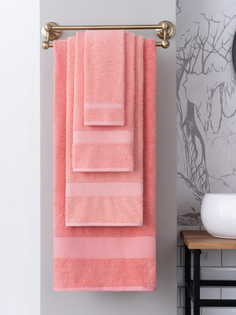 Полотенце Arya Однотонное 100X150 Miranda Soft Фуксия