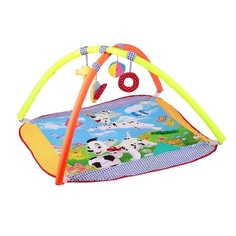 Коврик развивающий Дельфин с дугами Далматинцы 4 игрушки 2142803