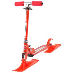 Самокат-снегокат Graffiti зимний 2 в 1 Red Sport 4291945