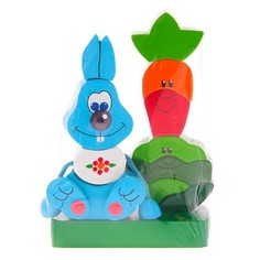 Пирамидка Крона Зайка на грядке 12 деталей 484718