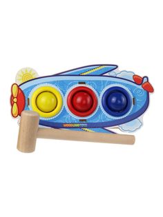 Стучалка-сортер Woodland Самолёт с молотком в ассортименте 3634557