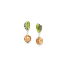 Серьги из бижутерного сплава с перламутром Nature Bijoux NB21.1-12-75173
