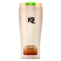 Шампунь K9 (концентрат 1:10) для коричневой и медной шерсти собак и кошек (Швеция), 300мл
