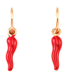 Серьги из серебра с эмалью AMEN ORCORR Amen.