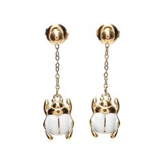 Серьги из бижутерного сплава с эмалью Moon Paris MIK-1902-006