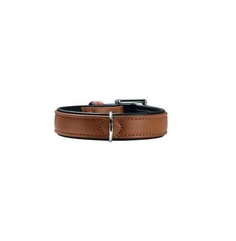 Ошейник для собак повседневный HUNTER Canadian, обхват шеи 29-35 см, кожа, черный