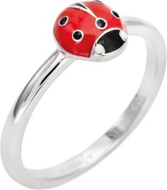 Кольцо из серебра с эмалью р. 16,5 AMEN RLABSR Amen.