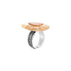 Кольцо из бижутерного сплава с деревом Nature Bijoux NB22.1-19-24405