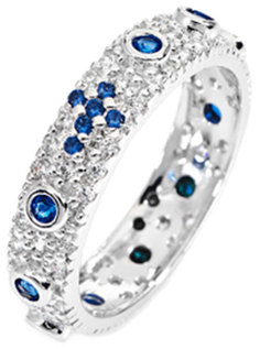 Кольцо из серебра с фианитом р. 16 AMEN AROZBBL Amen.