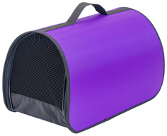 Сумка-переноска жесткая Дарэлл Саквояж, фиолетовый, 40,5х24х24 см