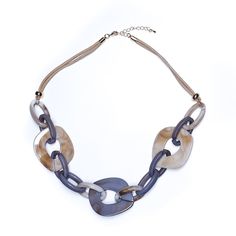 Колье из бижутерного сплава с акрилом 76 см Moon Paris ML-20.01-004