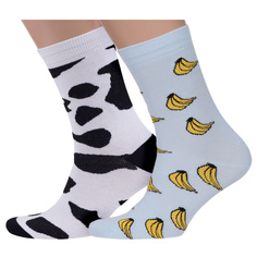 Комплект носков унисекс ХОХ 2-XF разноцветных 23