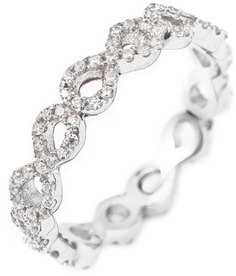 Кольцо из серебра с фианитом р. 16,5 AMEN RINZ Amen.