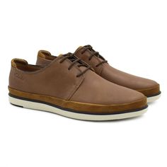 Полуботинки мужские Clarks Bratton Lace 26159644 коричневые 42 EU
