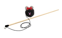 Игрушка-махалка для кошек GoSi Ушастик Виталина, из натуральной норки