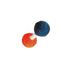 Игрушка для кошек Котенок Гантель с мятой, сизаль, 12х4,5 см