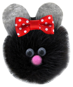 Игрушка для кошек GoSi Ушастик Виталина из натуральной норки