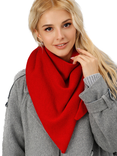 Платок женский Siberika Гарда алый, 175х60 см