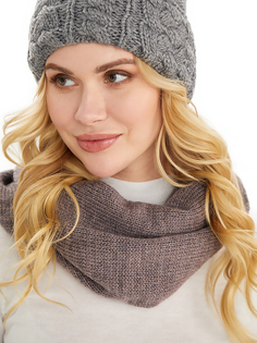 Платок женский Siberika Гарда мокко, 175х60 см