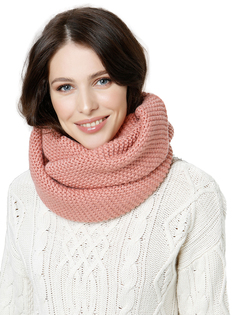 Снуд женский Siberika Джун персик, 62х36 см